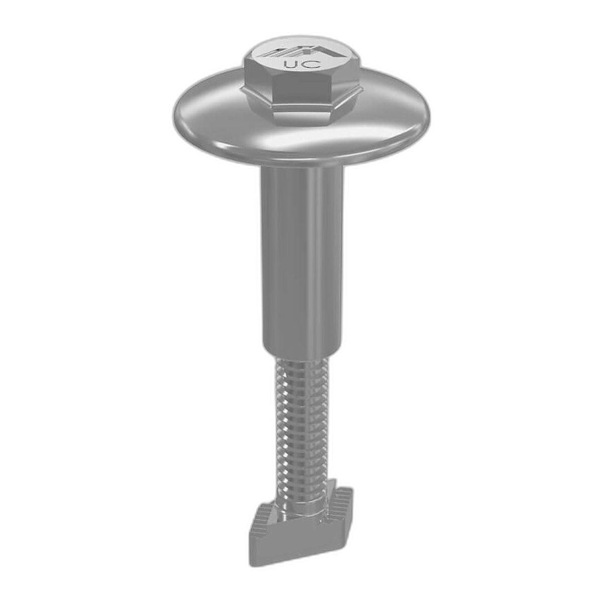 IronRidge UFO Mid Clamp Clear